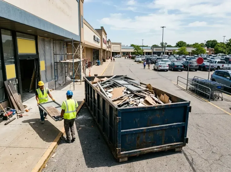 retail-store-renovation-debris-003 — frequently asked questions, Roll-off Dumpster Rentals in Dyersburg, TN